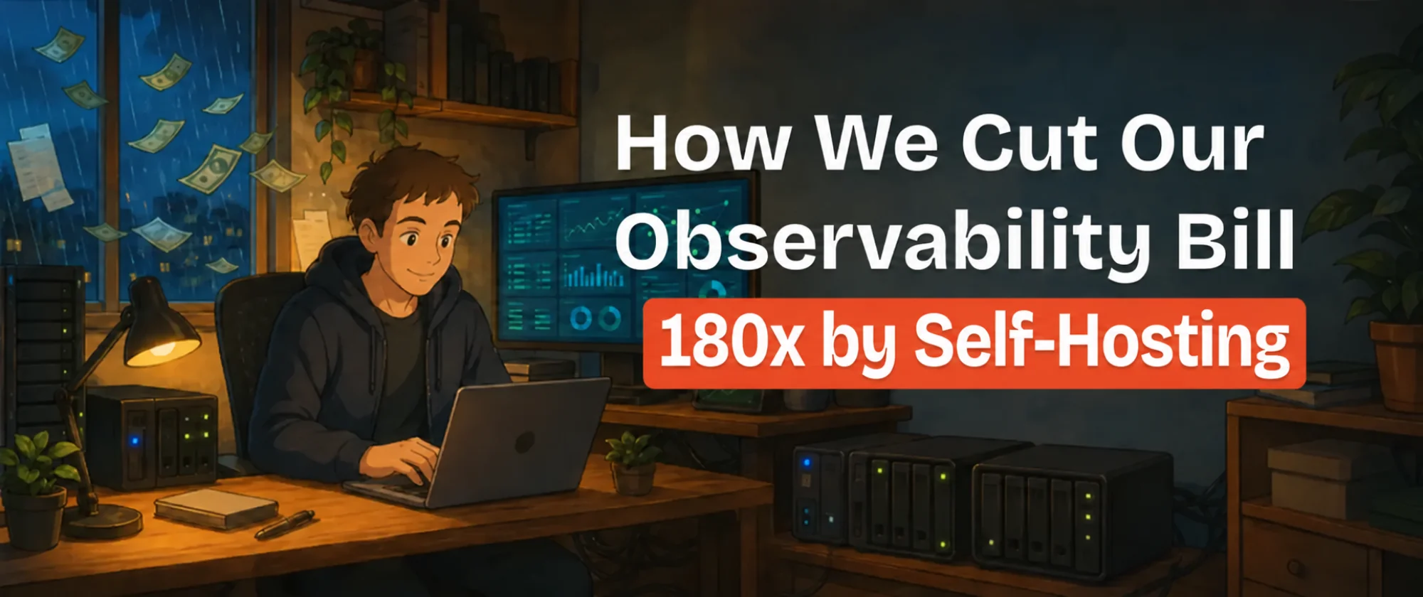 How We Cut Our Observability Bill 180x by Self-Hosting